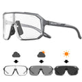 Fotochromische fietsbril met UV400 bescherming voor wielrennen, mountainbike en outdoor sporten