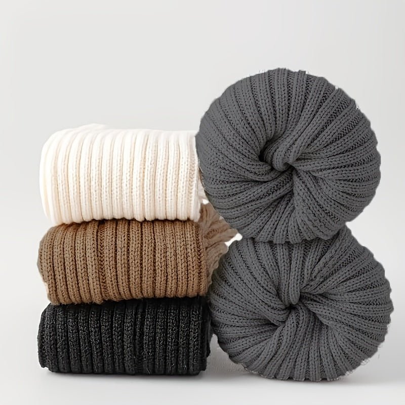 Lange effen beenwarmers voor dames in Y2K-stijl