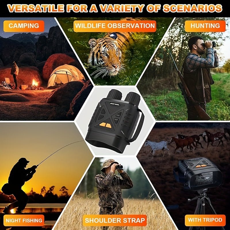 Digitale Nachtkijker met Infrarood – 2,8" HD Scherm & 10x Zoom - Spotlights shopping