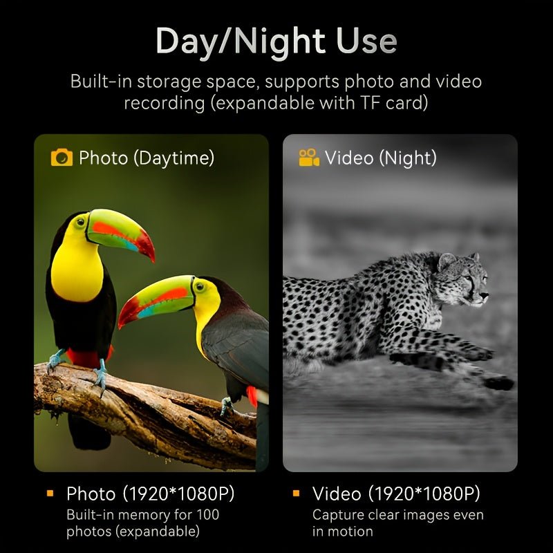Digitale Nachtkijker met Infrarood – 2,8" HD Scherm & 10x Zoom - Spotlights shopping