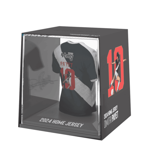 Vasco da Gama Payet My Jersey 2024 mini voetbalshirt met display case en Augmented Reality