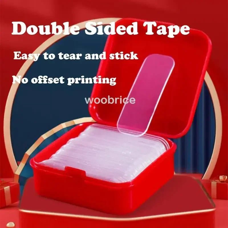 Transparante nano dubbelzijdige montagetape voor wanddecoratie, glas, tegels en meubels