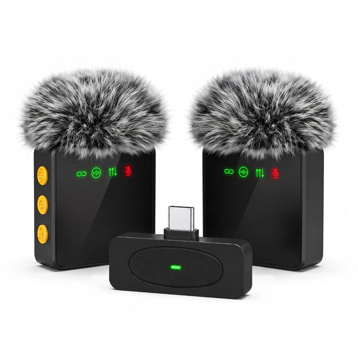 Draadloze lavalier microfoon met USB-C
