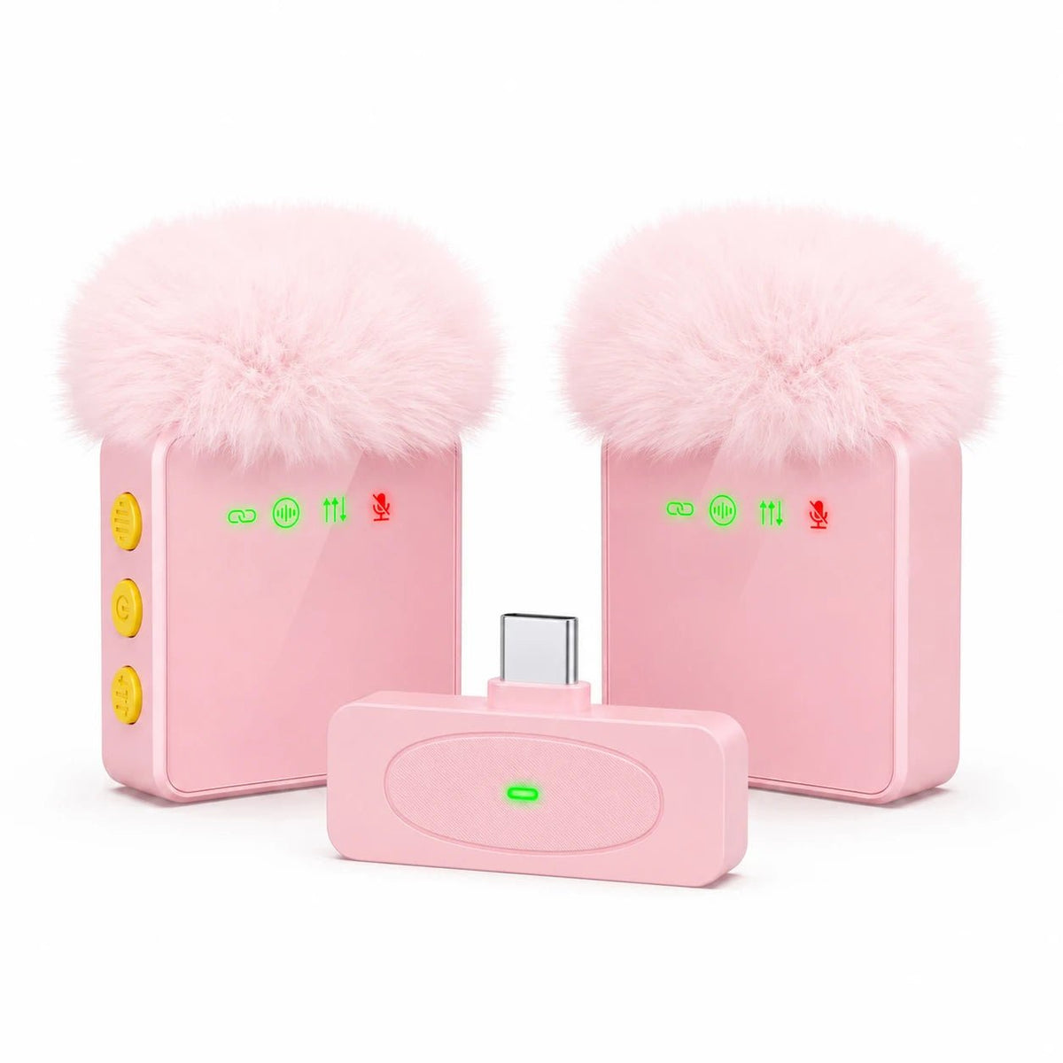 Draadloze lavalier microfoon met USB-C