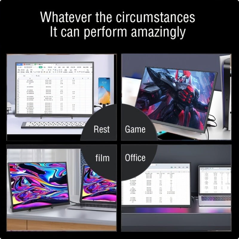 Draagbare monitor van 10,5 inch met HDR-ondersteuning