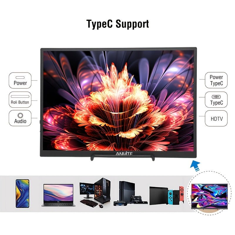 Draagbare monitor van 10,5 inch met HDR-ondersteuning
