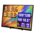 Draagbare monitor van 10,5 inch met HDR-ondersteuning