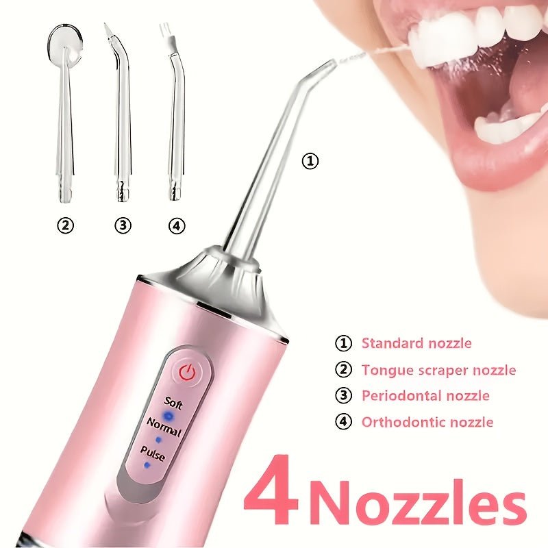 Draagbare USB Waterflosser – Oplaadbare Monddouche - Spotlights shopping
