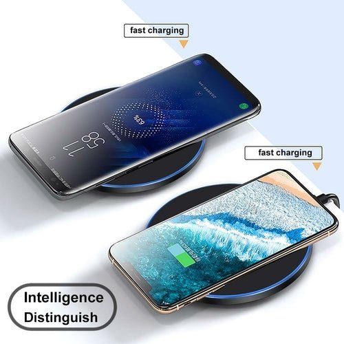 Dragon W9 30W draadloze Qi-oplader met ultra dun ontwerp en USB-C aansluiting