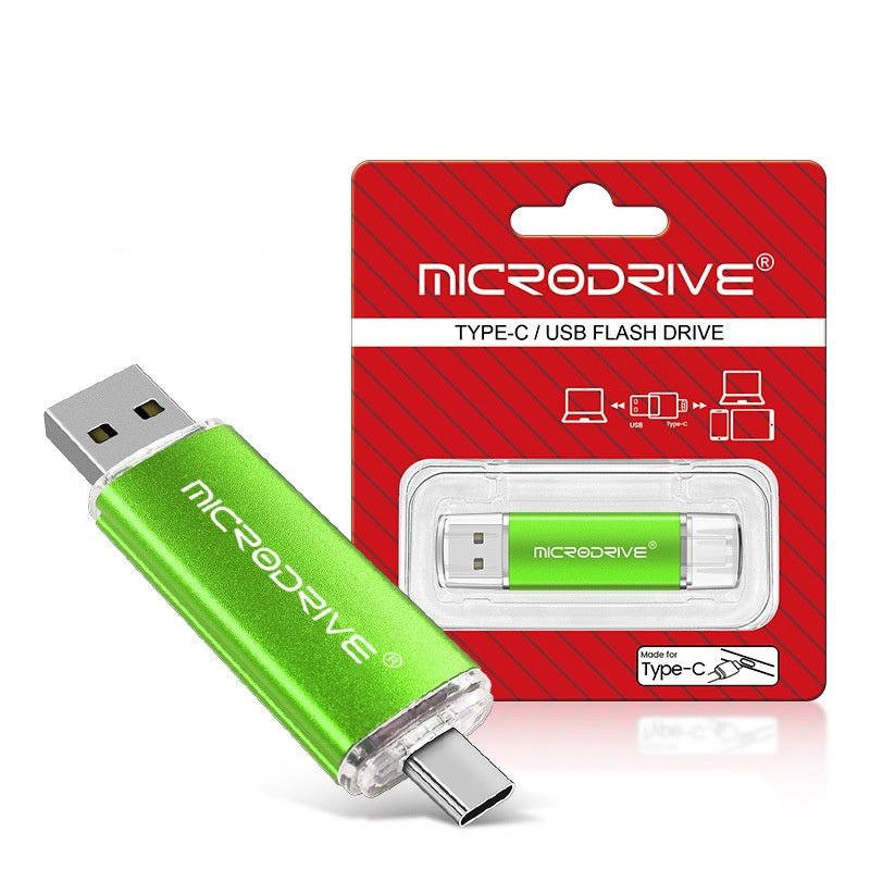 USB-C USB-stick met draaibaar ontwerp voor smartphones en computers