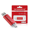 USB-C USB-stick met draaibaar ontwerp voor smartphones en computers