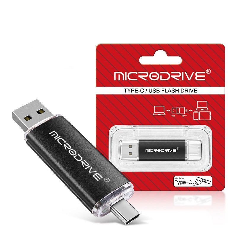 USB-C USB-stick met draaibaar ontwerp voor smartphones en computers