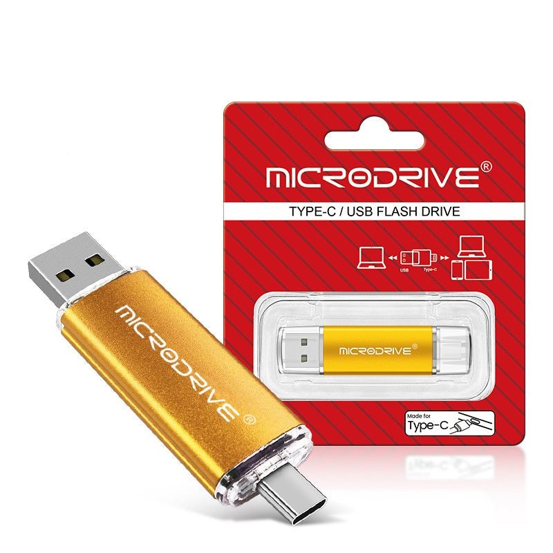 USB-C USB-stick met draaibaar ontwerp voor smartphones en computers