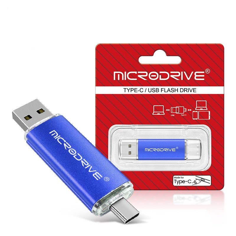 USB-C USB-stick met draaibaar ontwerp voor smartphones en computers