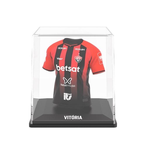 Esporte Clube Vitória My Jersey 2024 mini voetbalshirt met display case en Augmented Reality
