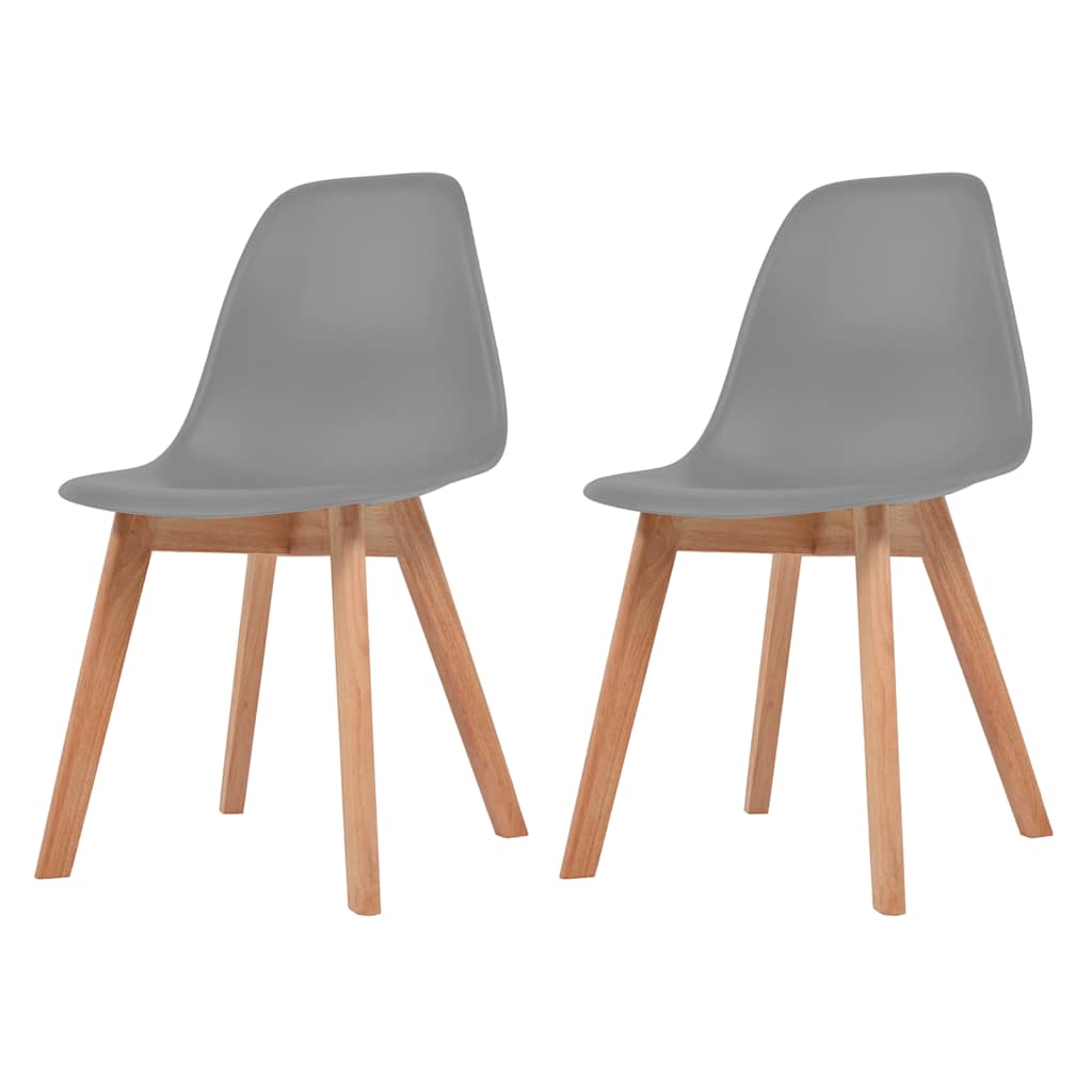 Set van vier turquoise Scandinavische eetkamerstoelen met ergonomische kunststof kuipzitting en houten poten