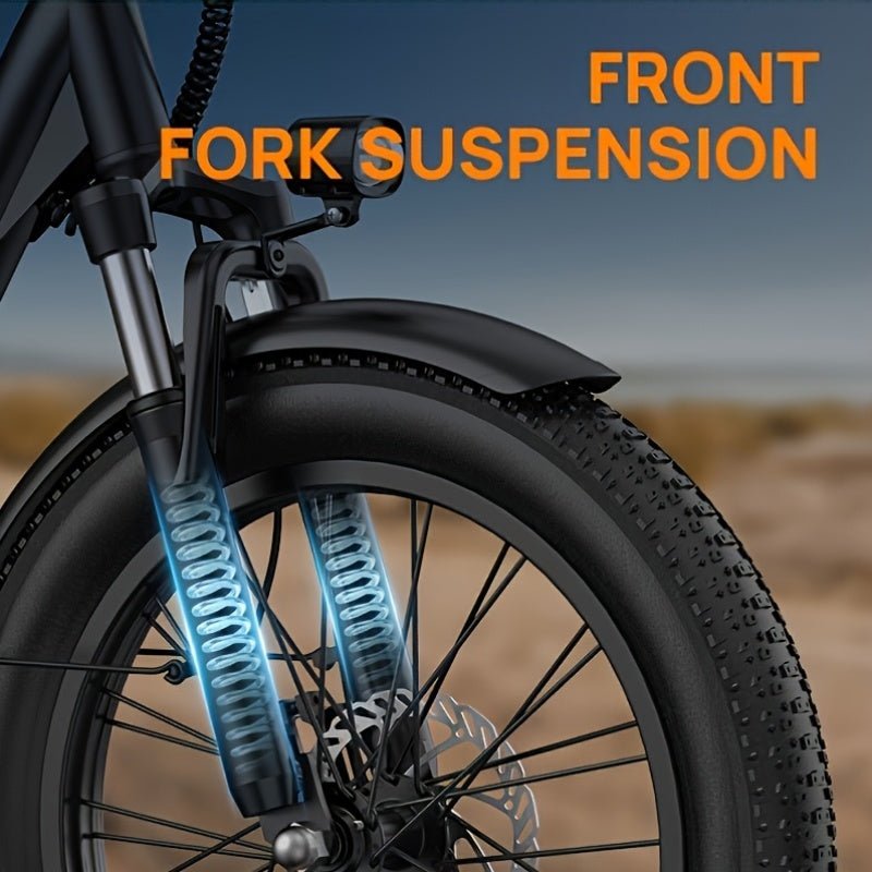 -bike met 13Ah accu en tot 80 km bereik