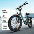 -bike met 13Ah accu en tot 80 km bereik