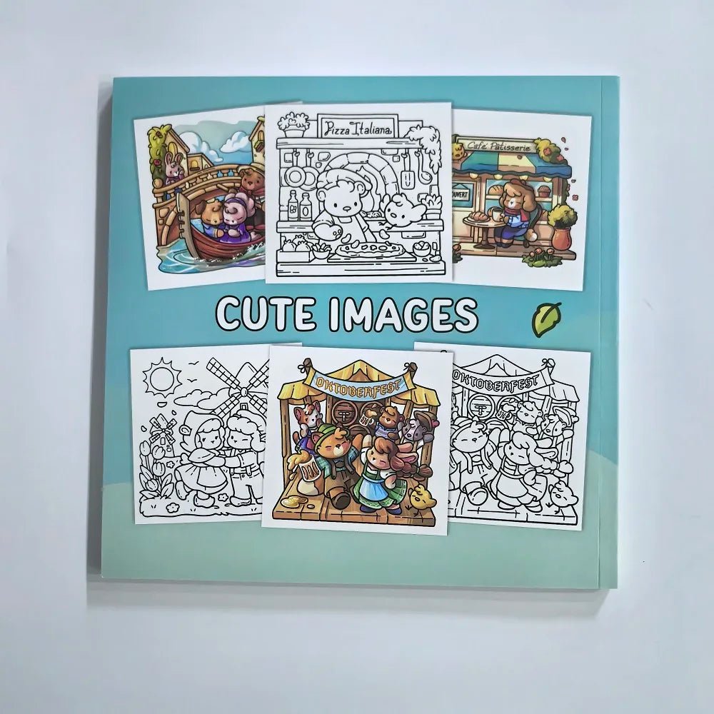 Europa Kleurboek voor Volwassenen – Cozy & Schattige Illustraties - Spotlights shopping