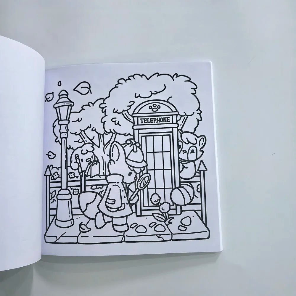 Europa Kleurboek voor Volwassenen – Cozy & Schattige Illustraties - Spotlights shopping