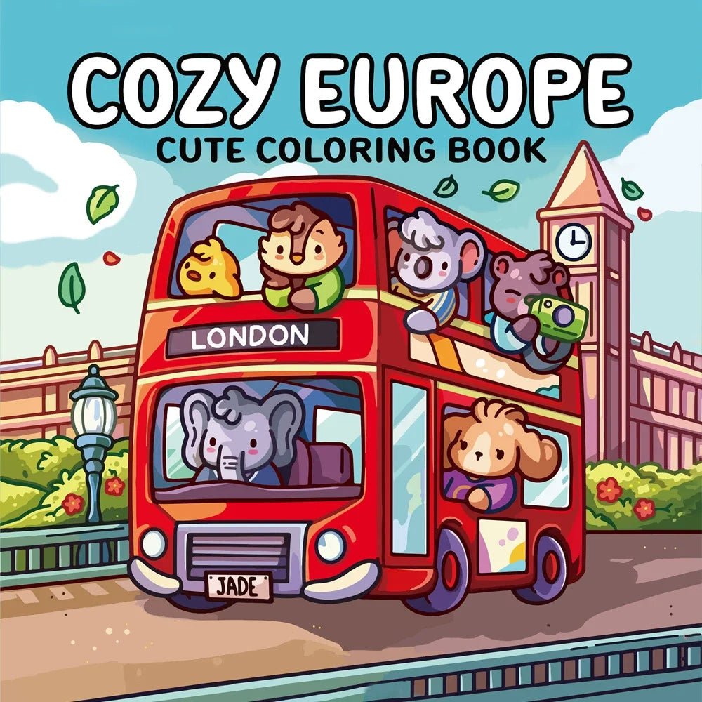 Europa Kleurboek voor Volwassenen – Cozy & Schattige Illustraties - Spotlights shopping