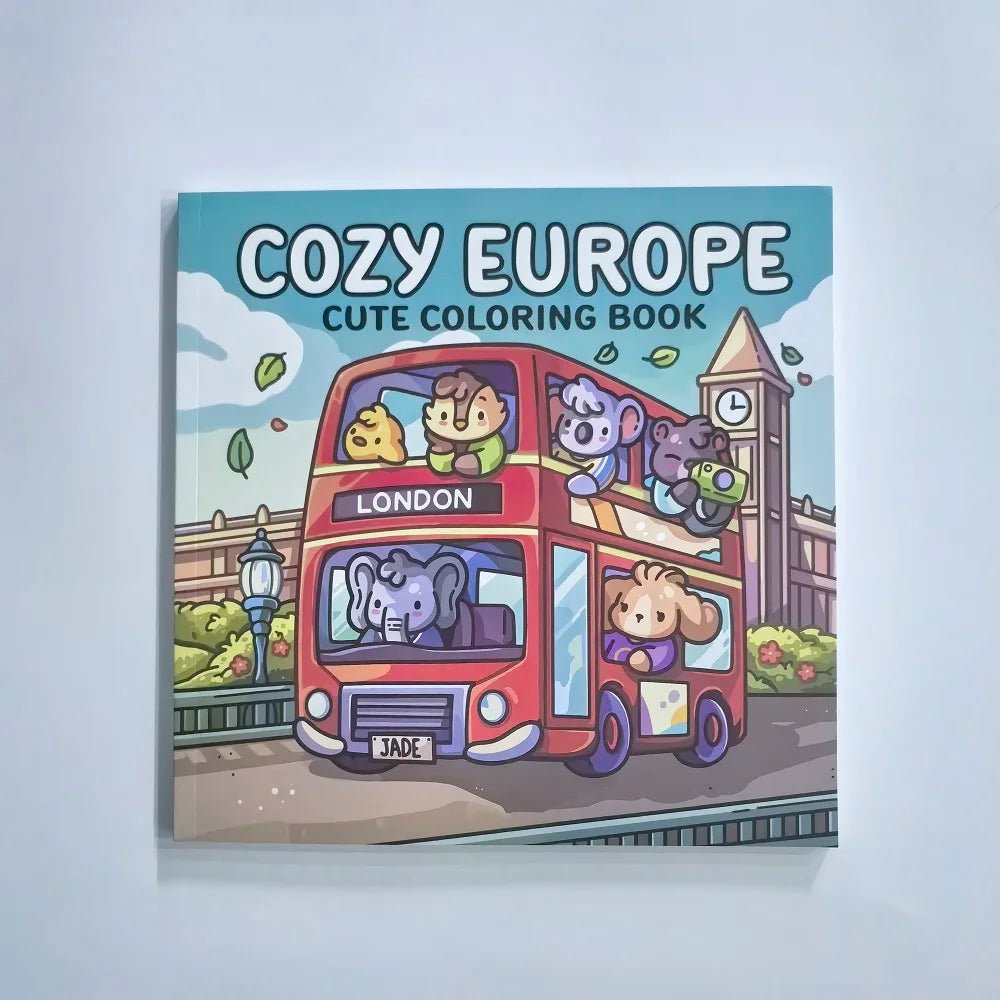 Europa Kleurboek voor Volwassenen – Cozy & Schattige Illustraties - Spotlights shopping