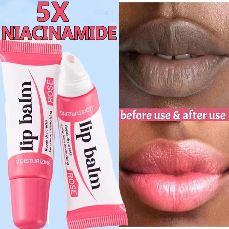 Fast Remove Dark Lip Balm Serum Lighten Melanin Lip Mask Exfoliating Fade Lip Lines Dead Skin Nourishing Repair Lip Care Makeup - Spotlights shopping