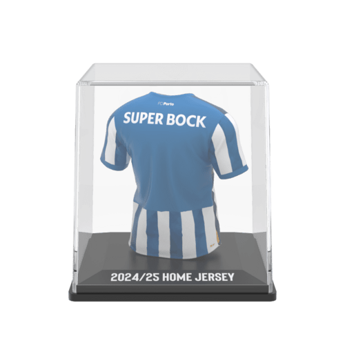 FC Porto My Jersey 2024/2025 Home officieel gelicentieerd mini voetbalshirt met display case en Augmented Reality