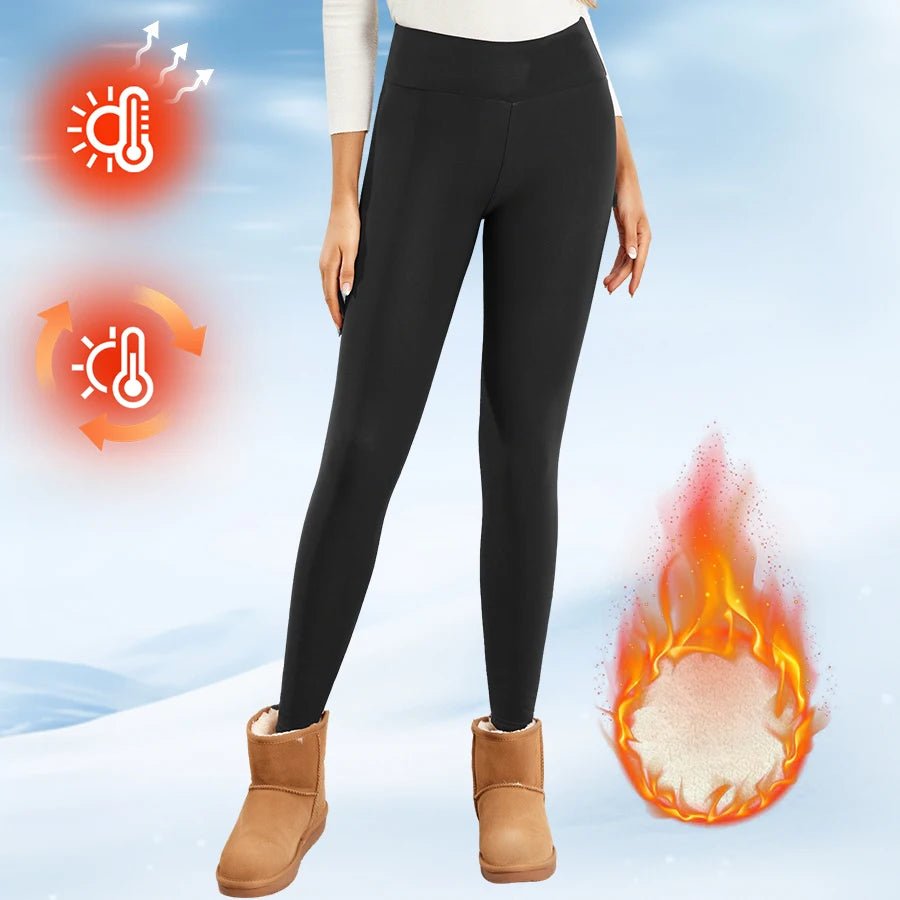 Dames flared legging voor herfst en winter