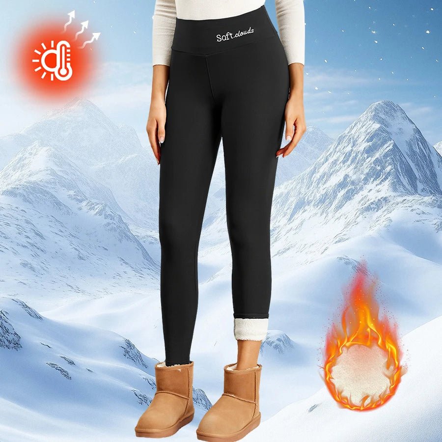 Flared dames legging voor casual winteroutfit