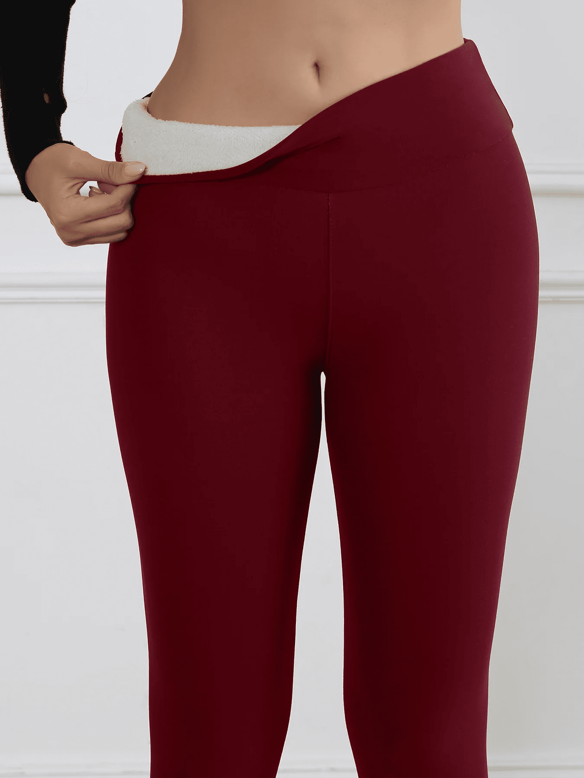 Flared legging dames in warme winteruitvoering