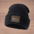 Gebreide Beanie met Letter K – Rekbare Wintermuts - Spotlights shopping