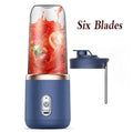 GIOIO Draagbare Blender USB – Mini Smoothie Blender 6 Messen voor Shakes & Sap - Spotlights shopping