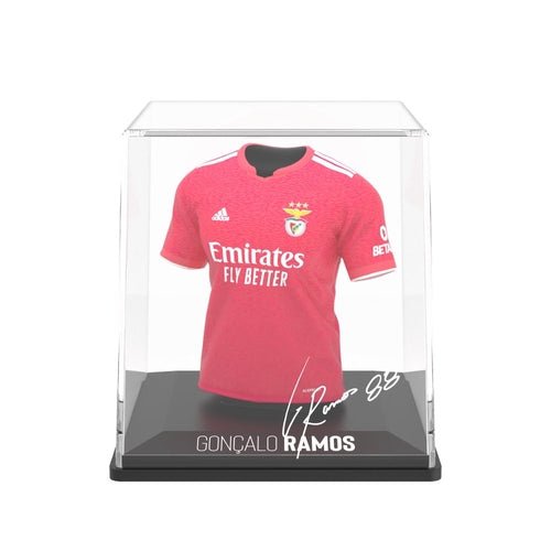 Gonçalo Ramos SL Benfica My Jersey 2021/2022 mini voetbalshirt met display case en Augmented Reality