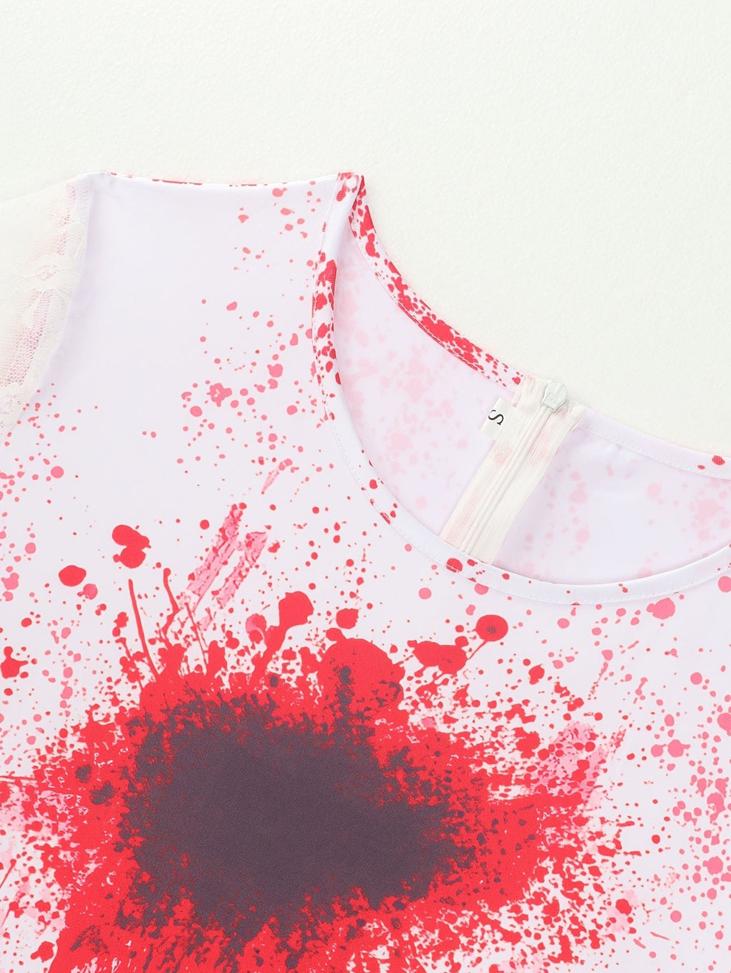 Witte Halloween geestbruid jurk voor dames met kant