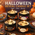 Halloween geurkaarsen set met 4 herfstgeuren