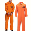 Gevangenis outfit voor Halloweenfeest en cosplay