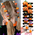 20 stuks Halloween haaraccessoires voor kinderen