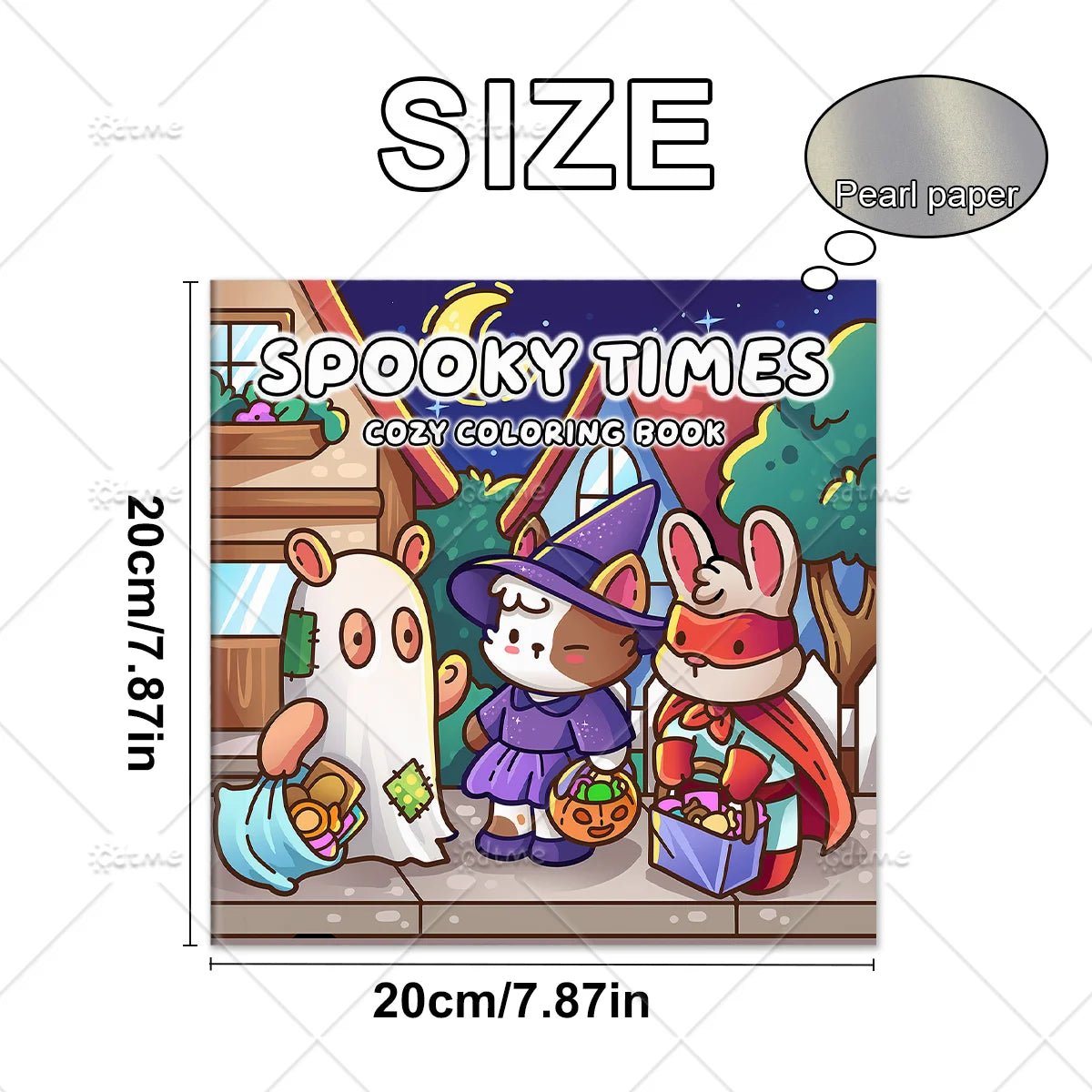 Halloween Kleurboek voor Volwassenen – Cozy Trick or Treat - Spotlights shopping