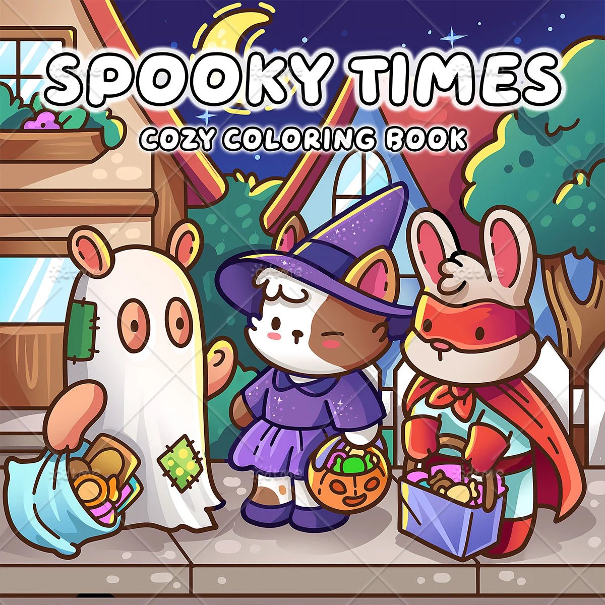 Halloween Kleurboek voor Volwassenen – Cozy Trick or Treat - Spotlights shopping