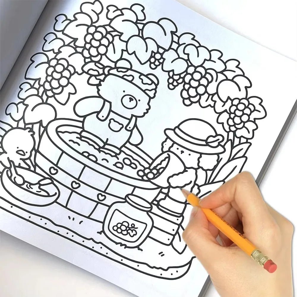 Halloween Kleurboek voor Volwassenen & Tieners – Cozy Friends - Spotlights shopping