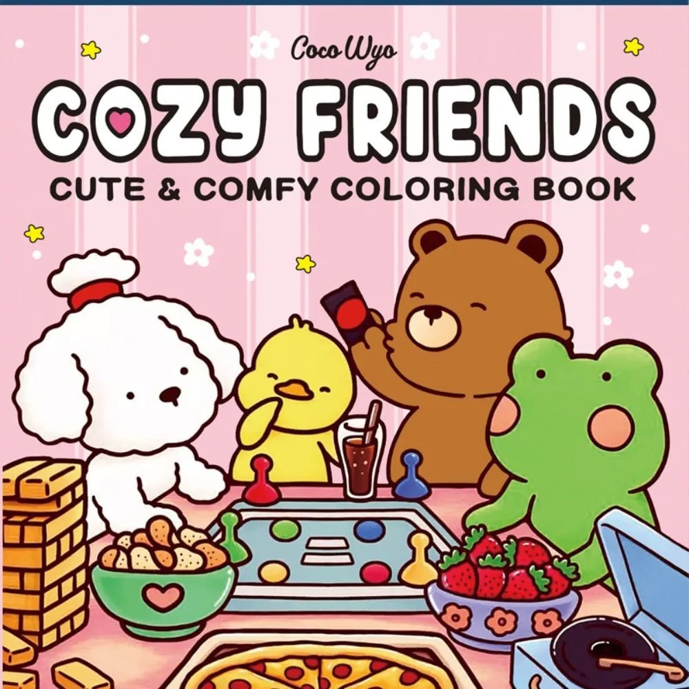 Halloween Kleurboek voor Volwassenen & Tieners – Cozy Friends - Spotlights shopping
