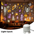 Halloween projectorlamp met 360 graden roterend licht