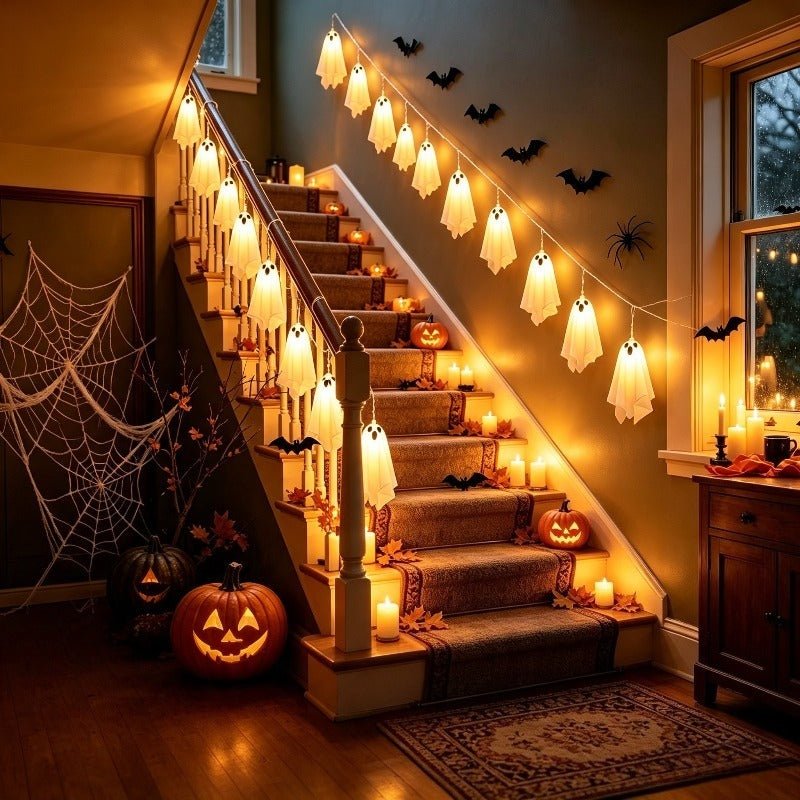 Halloween lichtslinger voor binnen met LED verlichting