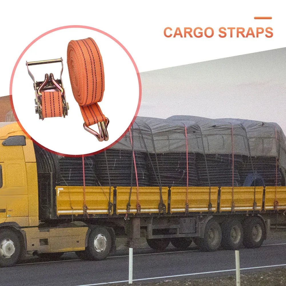 Heavy duty ratel spanband met dubbele haak voor vrachtwagen