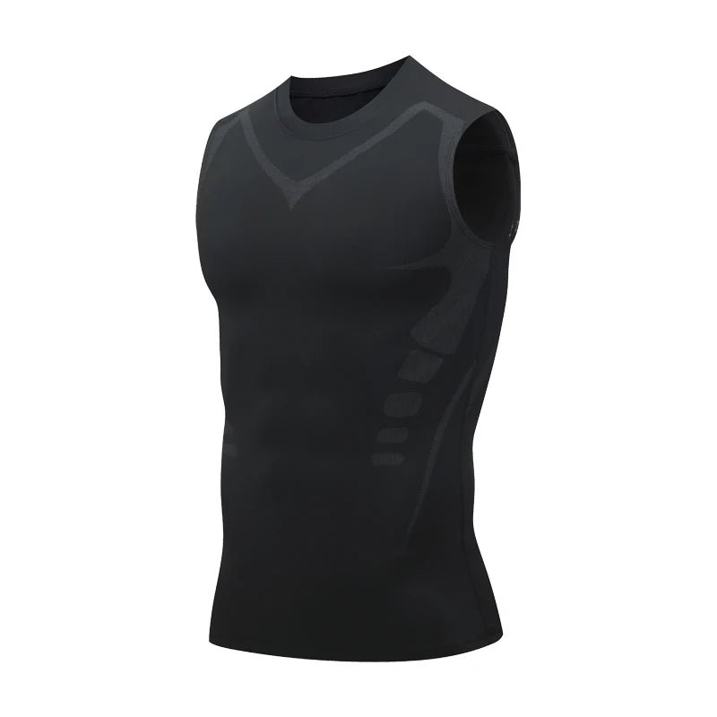 Mouwloos compressieshirt voor sport en training