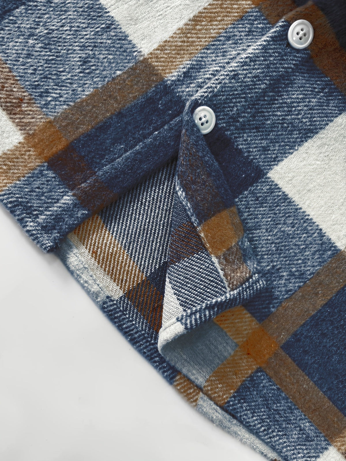 Heren geruite jas in vintage stijl