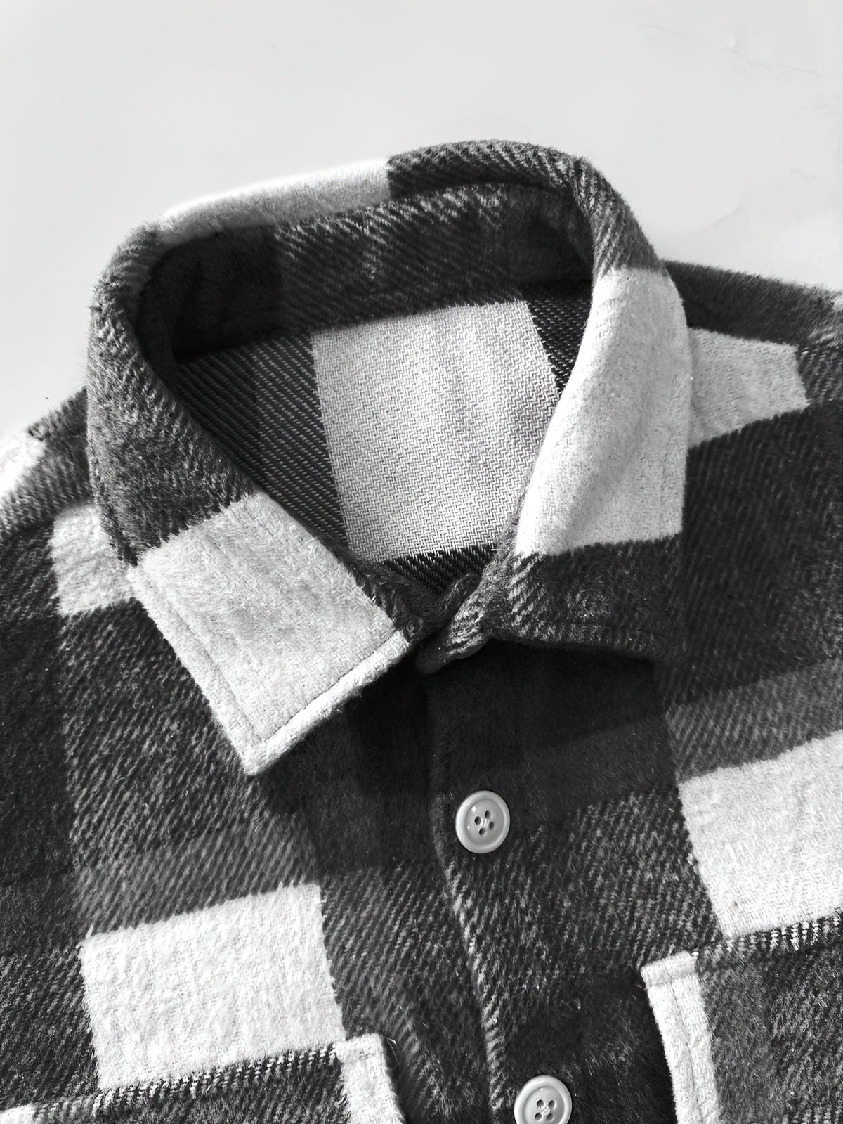 Heren geruite jas in vintage stijl