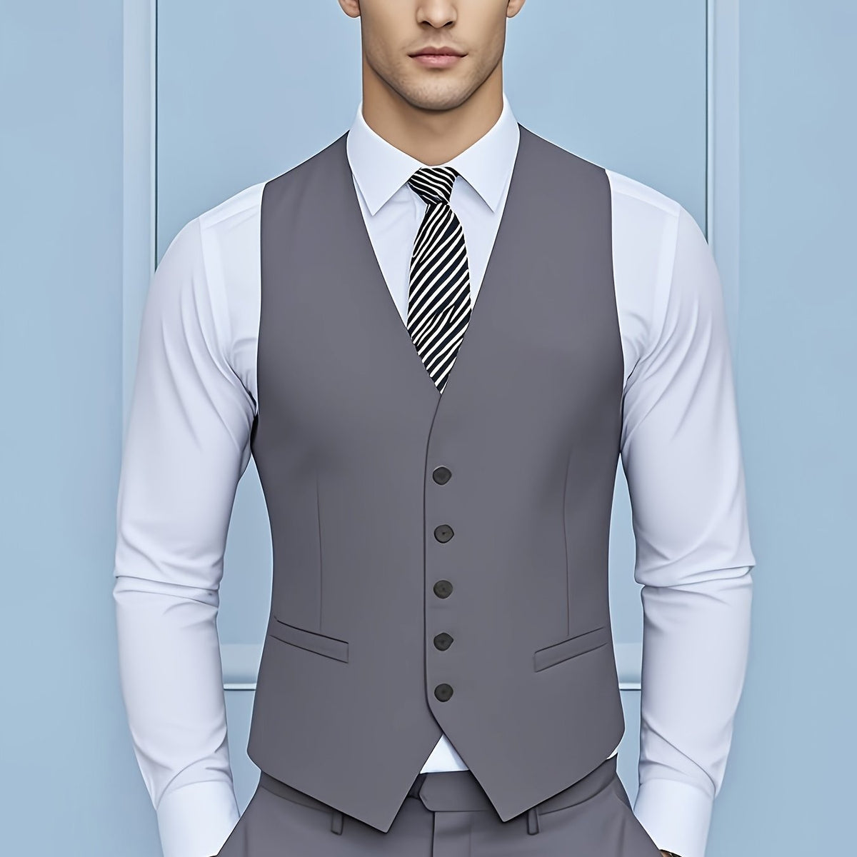 Heren gilet voor een formele outfit