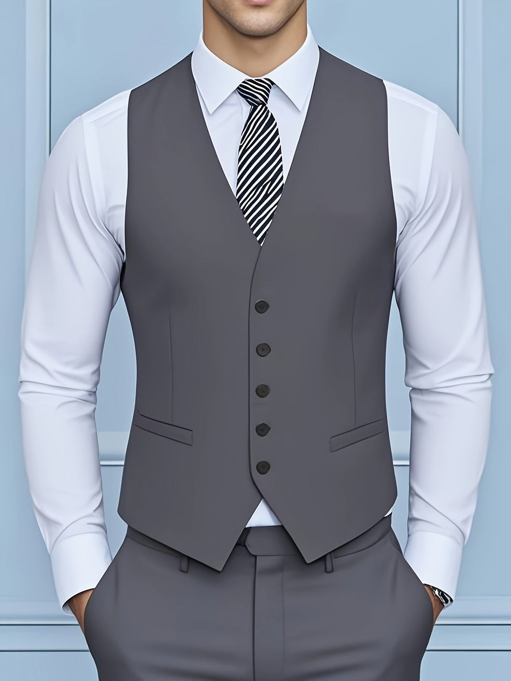 Heren gilet voor een formele outfit